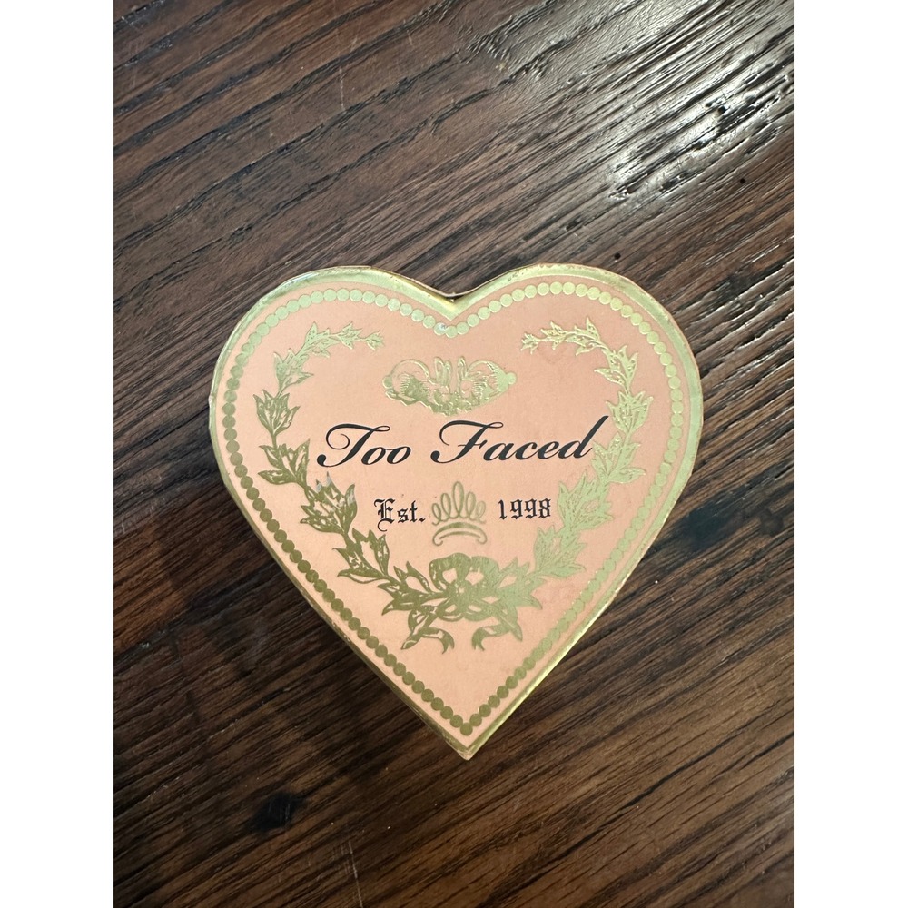 Too Faced Sweethearts Perfect Flush Blush Peach Beach Heart Shaped Baked Blush